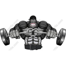 Muscle Gorilla Weightlifting