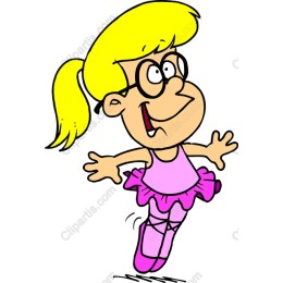 Cheerful Ballerina