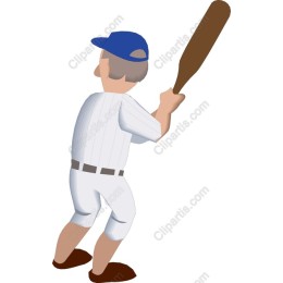 Energetic Baseball Player