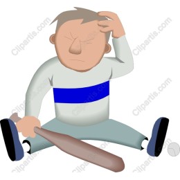 Cartoon Baseball Player