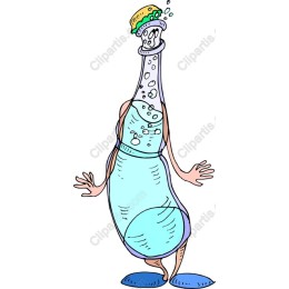 Bubbly Bottle Character
