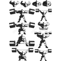 Dynamic Bodybuilder Set