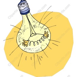 Whimsical Light Bulb