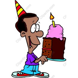 Cheerful Birthday Cake