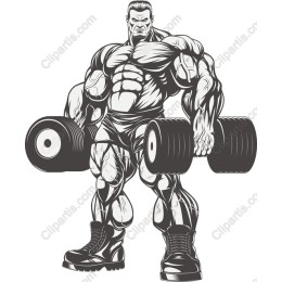 Muscular Bodybuilder
