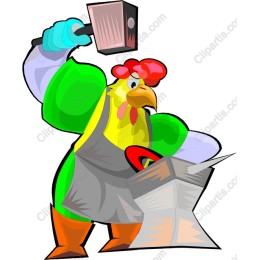 Whimsical Chicken Cooking