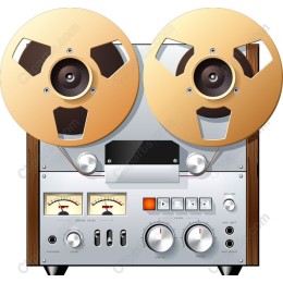 Vintage Reel-to-Reel Tape Recorder