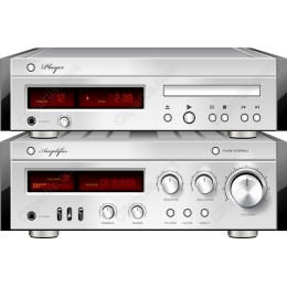 Sleek Audio Player and Amplifier