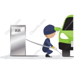 Tire Inflation - Air Station Graphic