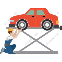 Auto Mechanic Under Car