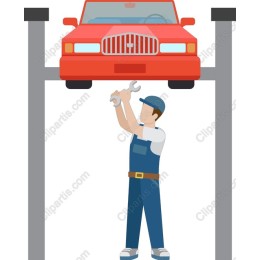 Mechanic Under Car