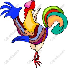 Colorful Rooster