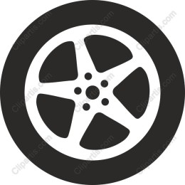 Sleek Modern Car Wheel