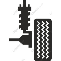 Automotive Tire and Shock Absorber