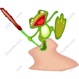 Frog on a Stick