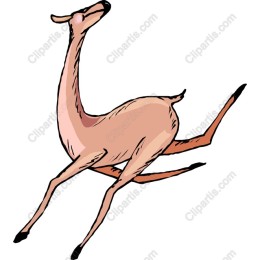 Leaping Gazelle