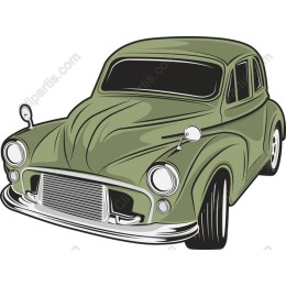 Vintage Green Car