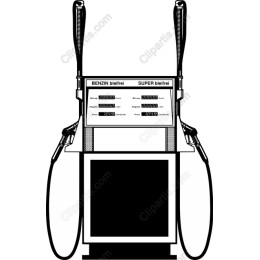 Vintage Gas Station Pump