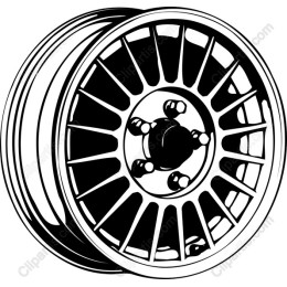 Sleek Alloy Wheel