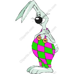 Whimsical Rabbit Character