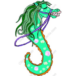 Whimsical Seahorse