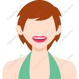 Cheerful Woman in Halter Top