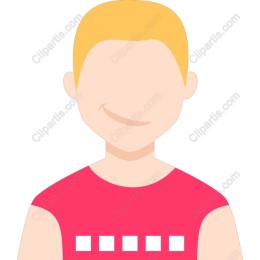 Cheerful Young Male Character