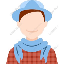 Charming Smiling Character
