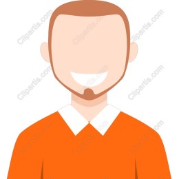 Cheerful Minimalist Character