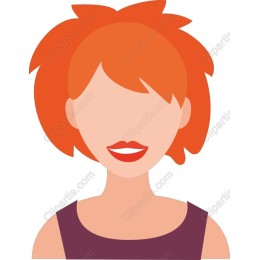 Vibrant Red-Haired Woman