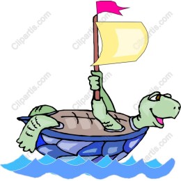Joyful Sailboat Turtle