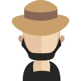 Bearded Character in Hat
