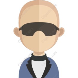 Modern Bald Character