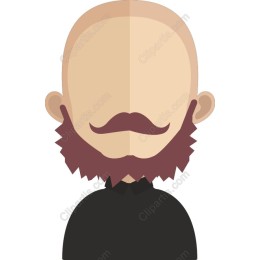 Stylized Beard Character