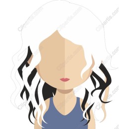 Modern Minimalist Female Character