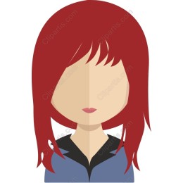 Stylish Red-Haired Character