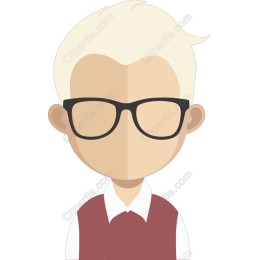 Trendy Character with Glasses