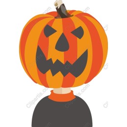 Whimsical Pumpkin Head