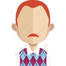 Quirky Argyle Vest Character