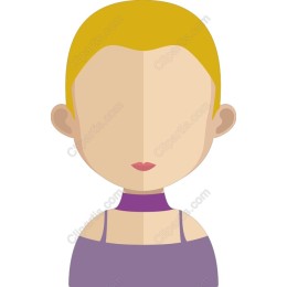 Minimalist Bald Figure