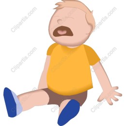 Playful Seated Child