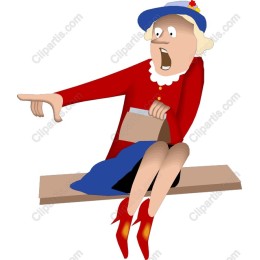 Animated Woman in Red Attire