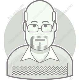 Bald Man in and