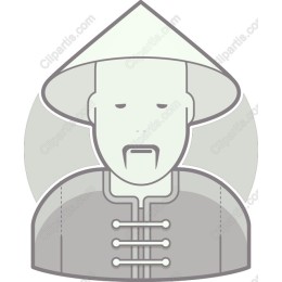 Traditional Asian Man