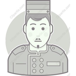 Vintage Military Figurine