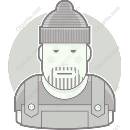Rugged Bearded Man