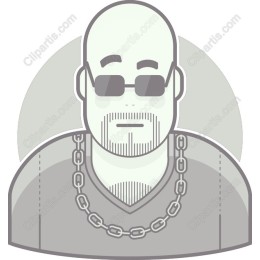 Stylish Bald Man