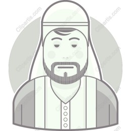 Traditional Middle Eastern Man