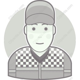 Stylish Delivery Person