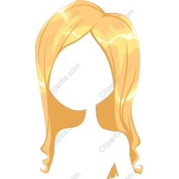 Golden Wavy Hair